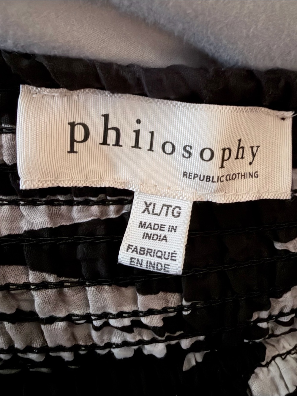 Philosophy Republic Clothing 100% Cotton Pull-On Skirt, size XL - Picture 6 of 9